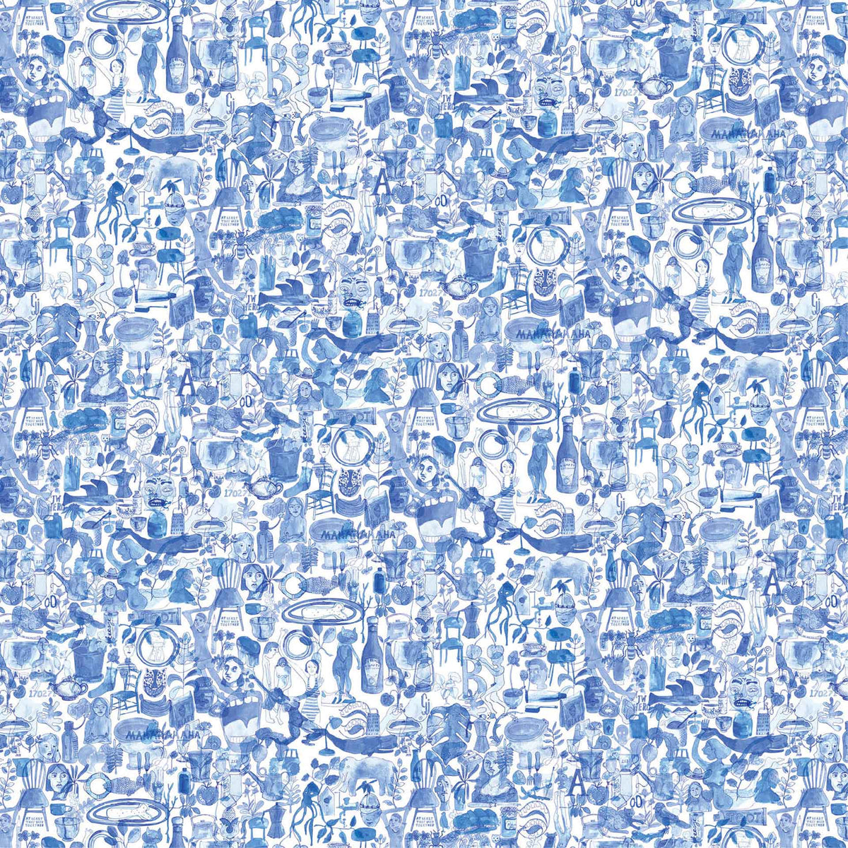 I'm Blue ASU-02 Wallpaper by Anna Surie + NLXL