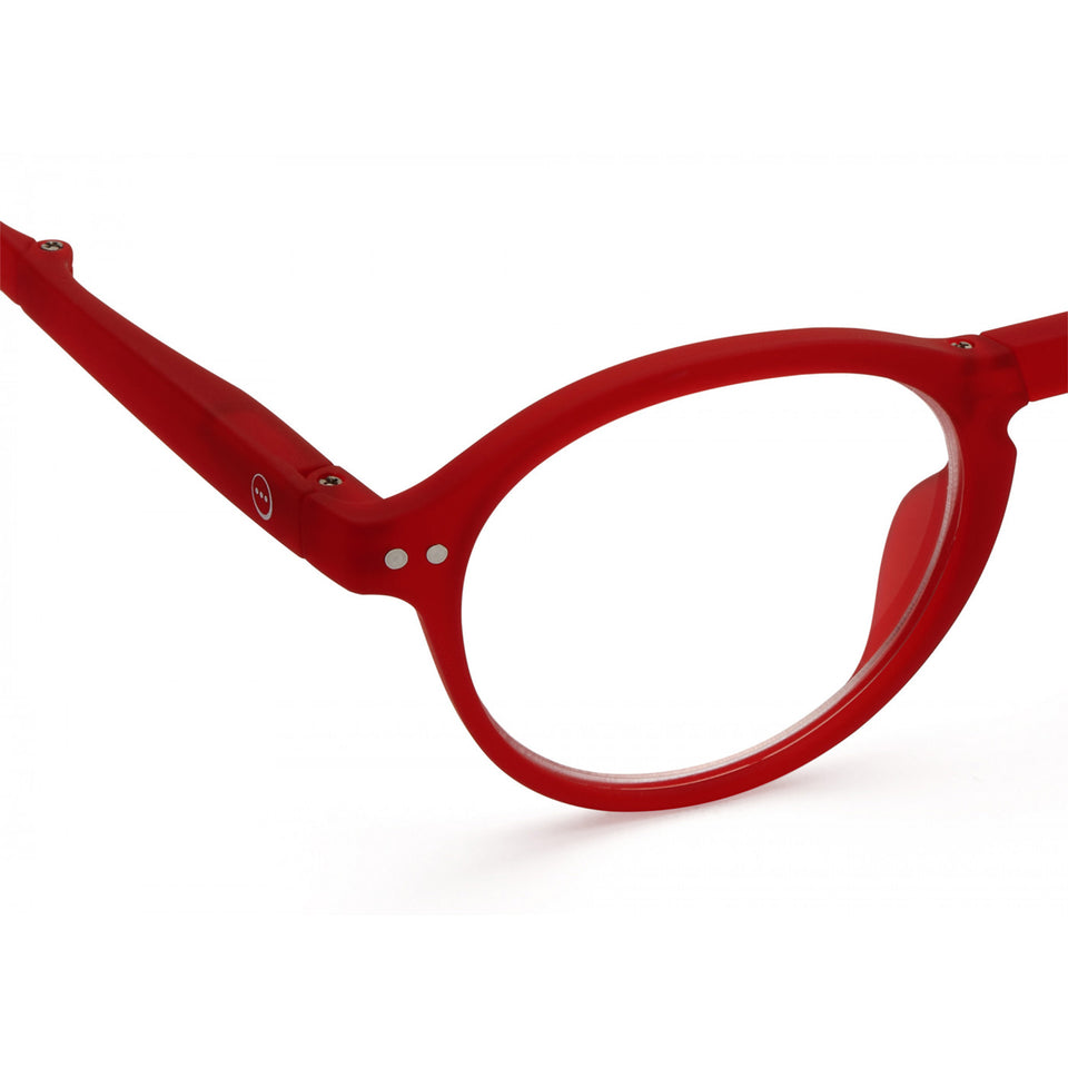 Red Crystal #F Foldable Reading Glasses by Izipizi