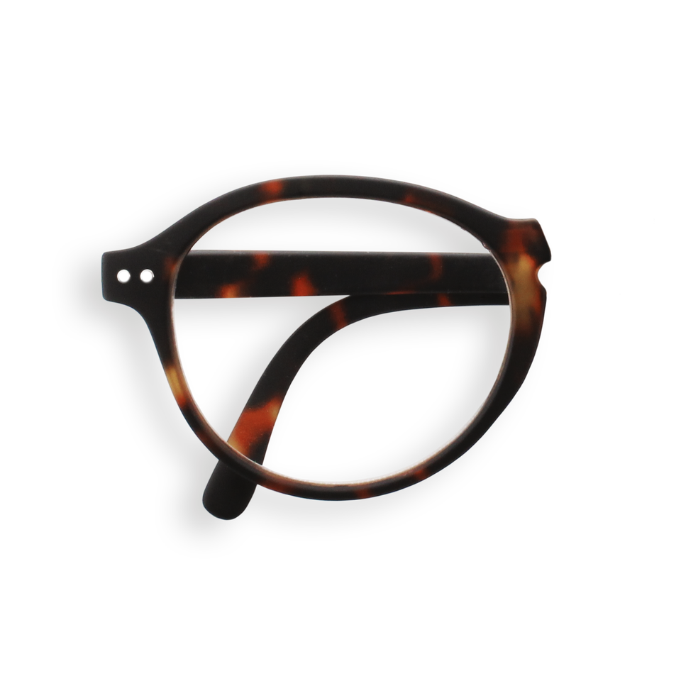 Tortoise #F Foldable Reading Glasses by Izipizi
