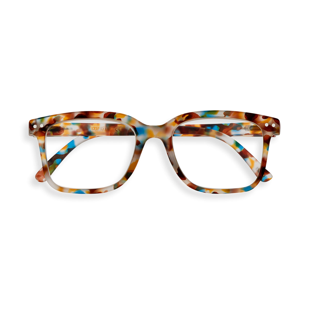 Blue Tortoise #L Reading Glasses by Izipizi - Vertigo Home