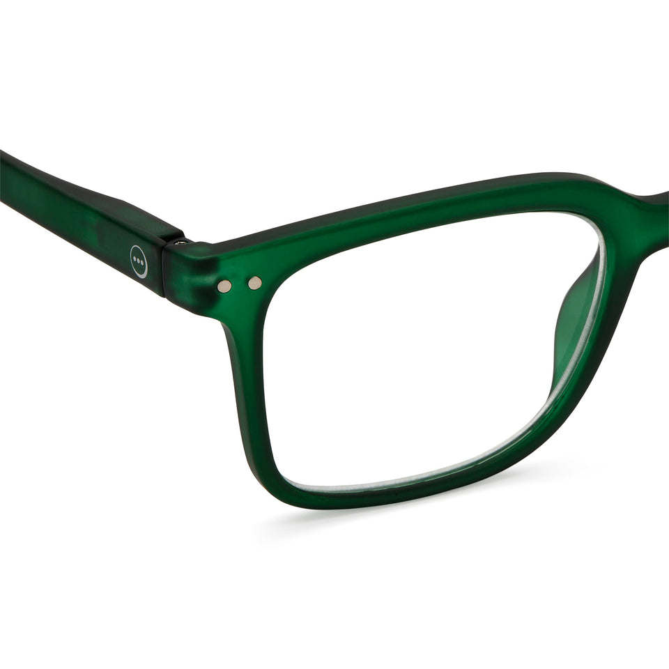 Green Crystal #L Reading Glasses by Izipizi