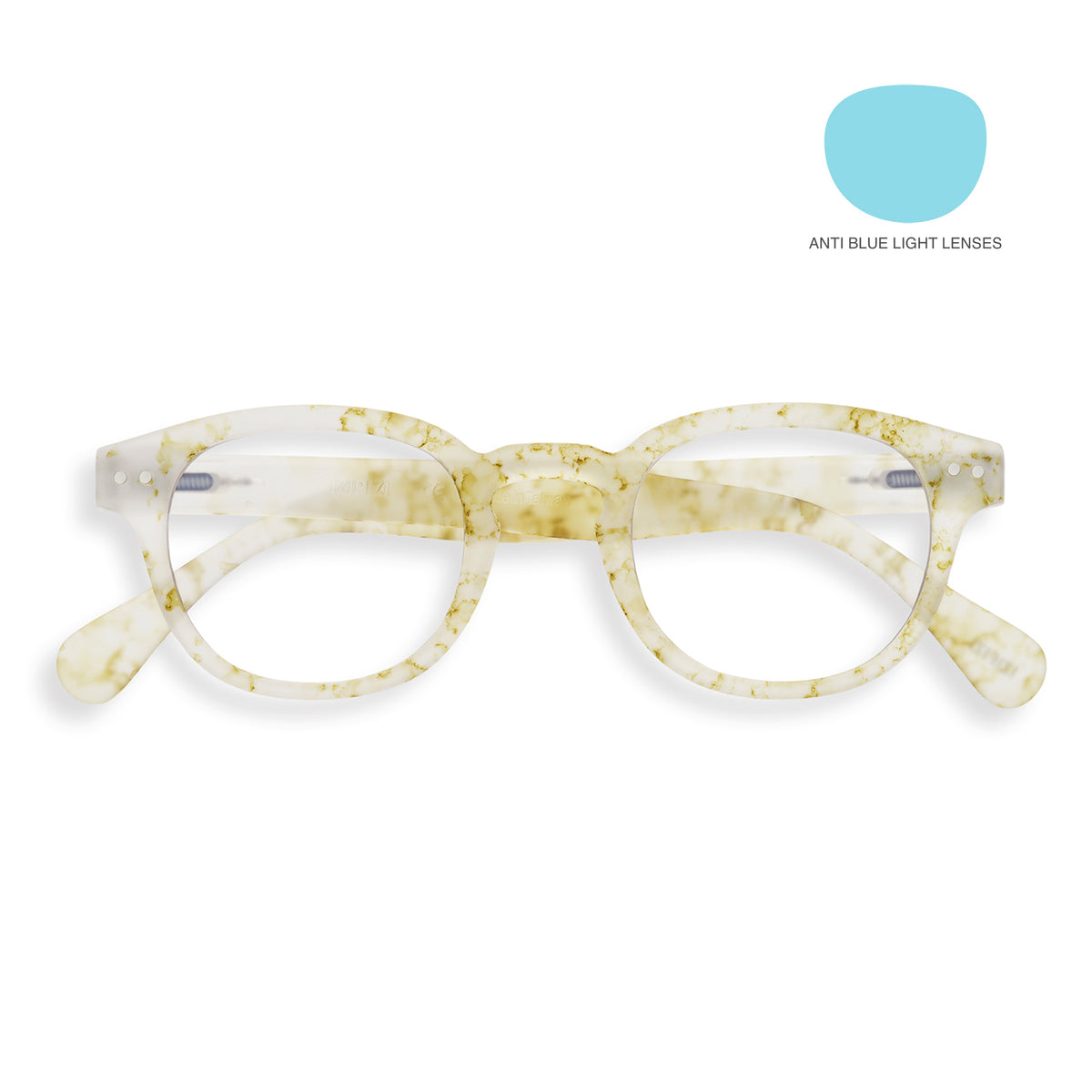 Oily White #C Screen Glasses by Izipizi - Essentia Limited Edition