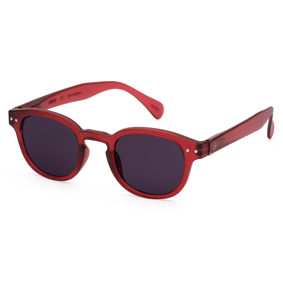 Rosy Red #C Sunglasses by Izipizi - Essentia Limited Edition