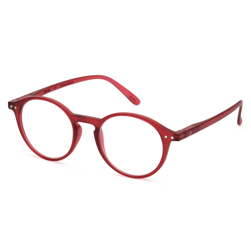 Rosy Red #D Reading Glasses by Izipizi - Essentia Limited Edition