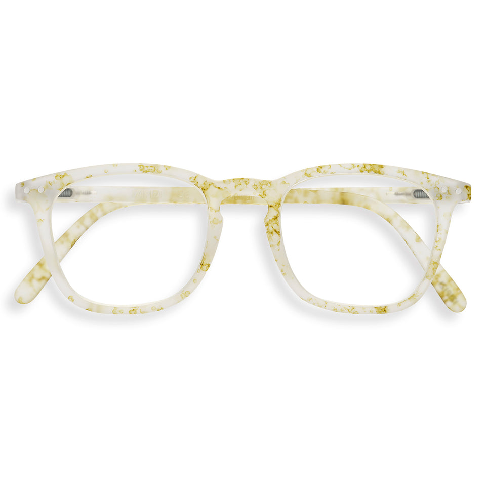 Oily White #E Reading Glasses by Izipizi - Essentia Limited Edition