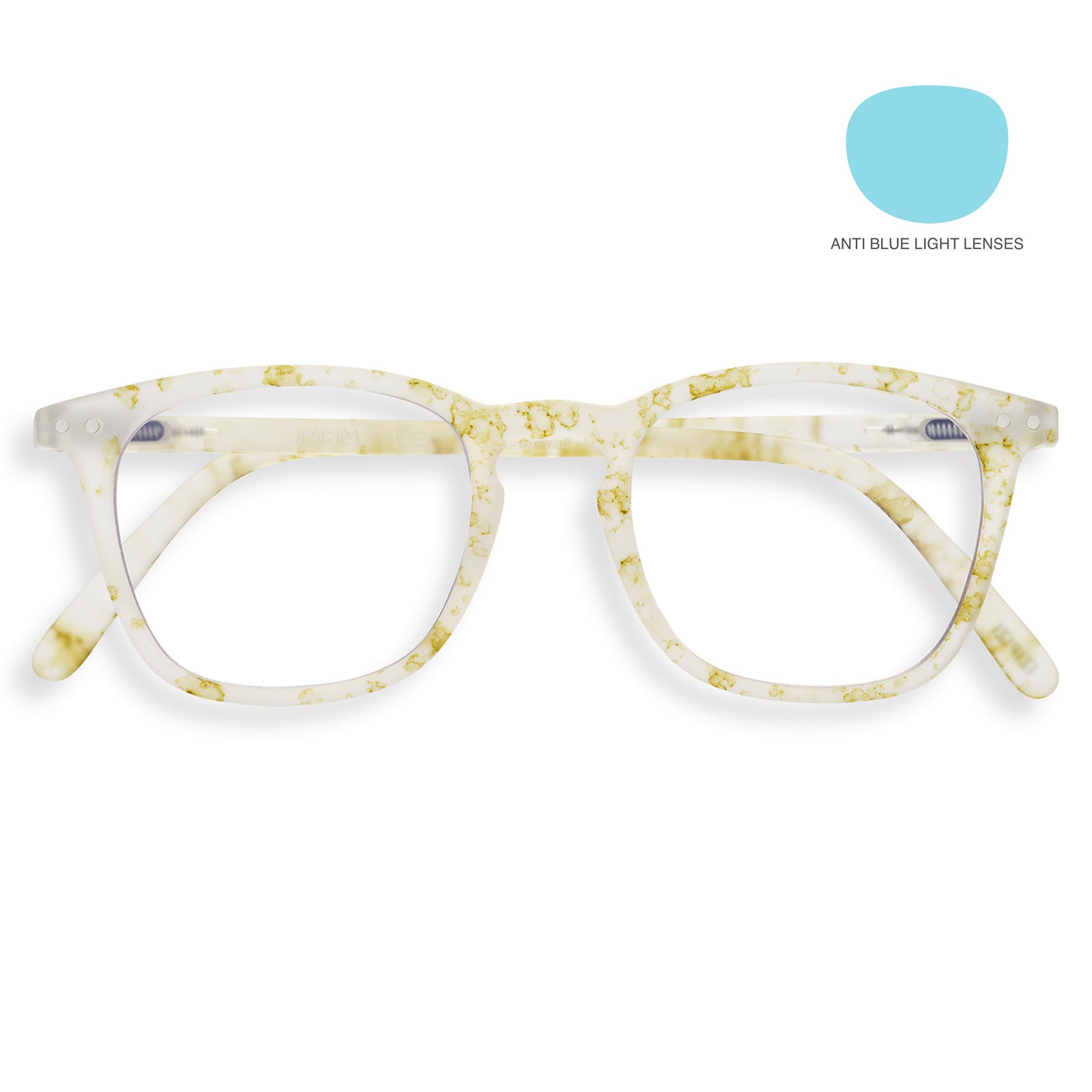 Oily White E Screen Glasses by Izipizi Essentia Limited Edition