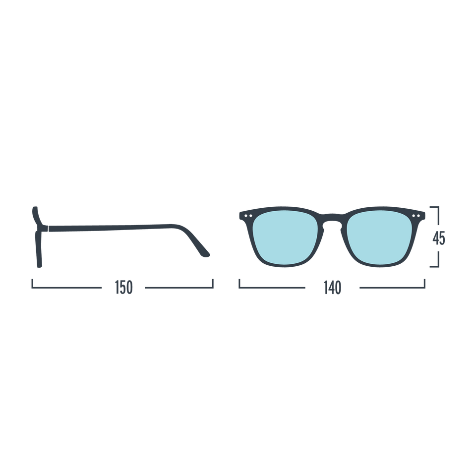 Deep Blue #E Screen Glasses by Izipizi - Essentia Limited Edition