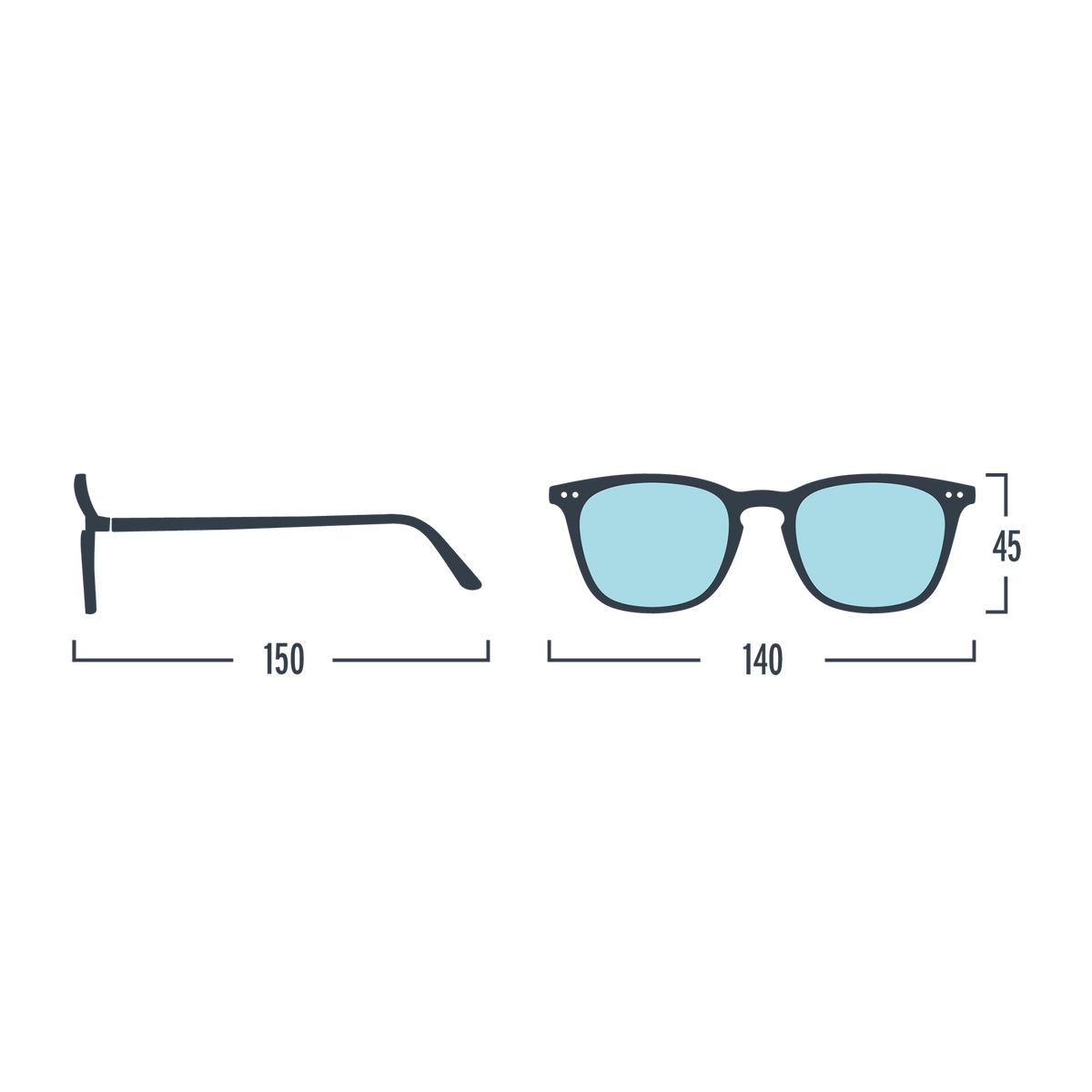 Bottle Green #E Screen Glasses by Izipizi - Glazed Ice Limited Edition