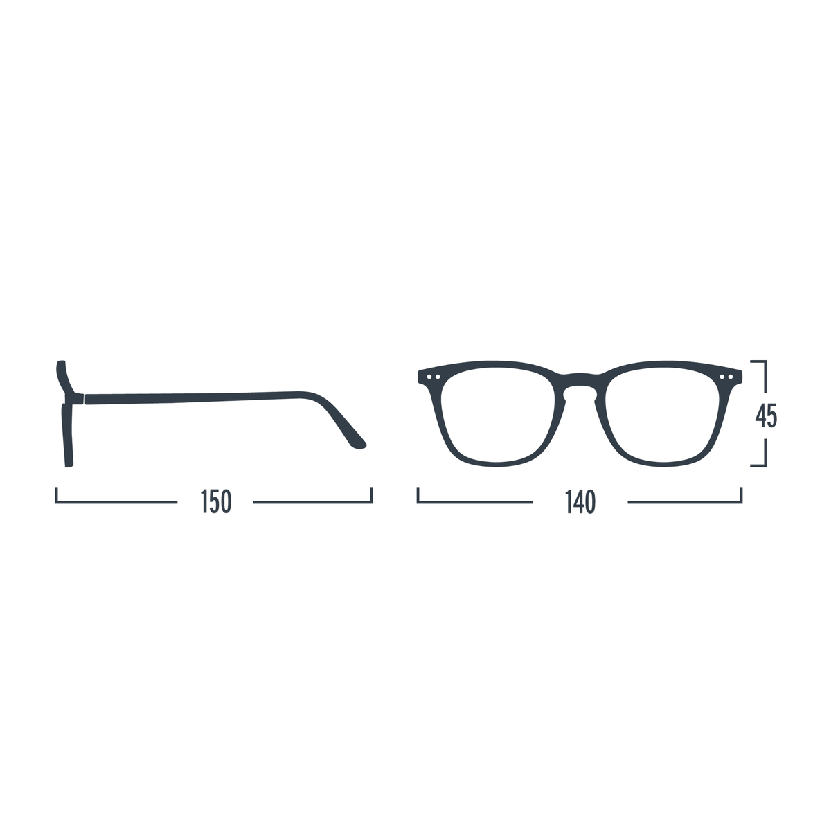 Light Tortoise #E Reading Glasses by Izipizi