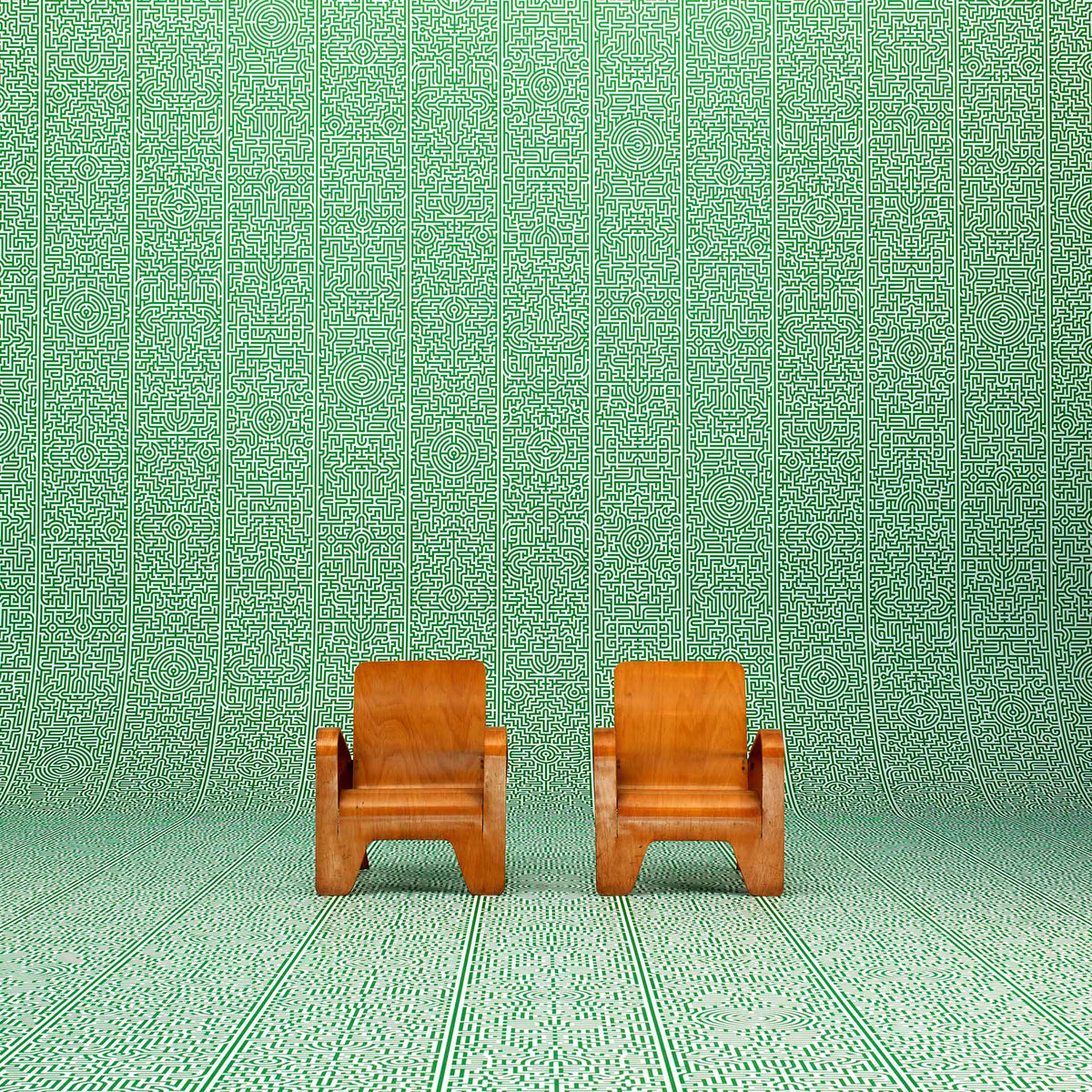 Labyrinth JOB-02 Archives Wallpaper by Studio Job + NLXL