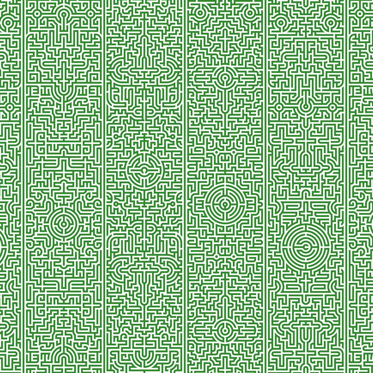 Labyrinth JOB-02 Archives Wallpaper by Studio Job + NLXL