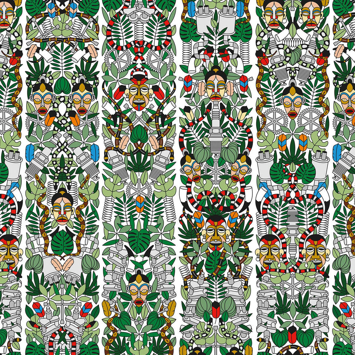 L'Afrique JOB-05 Archives Wallpaper by Studio Job + NLXL
