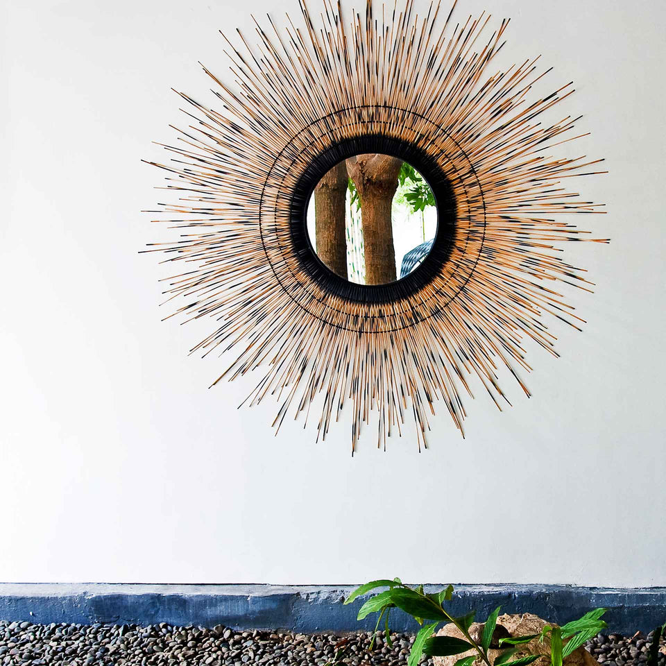 Biba Mirror by Kenneth Cobonpue for Hive