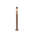 Flindt Garden Corten Bollard by Louis Poulsen
