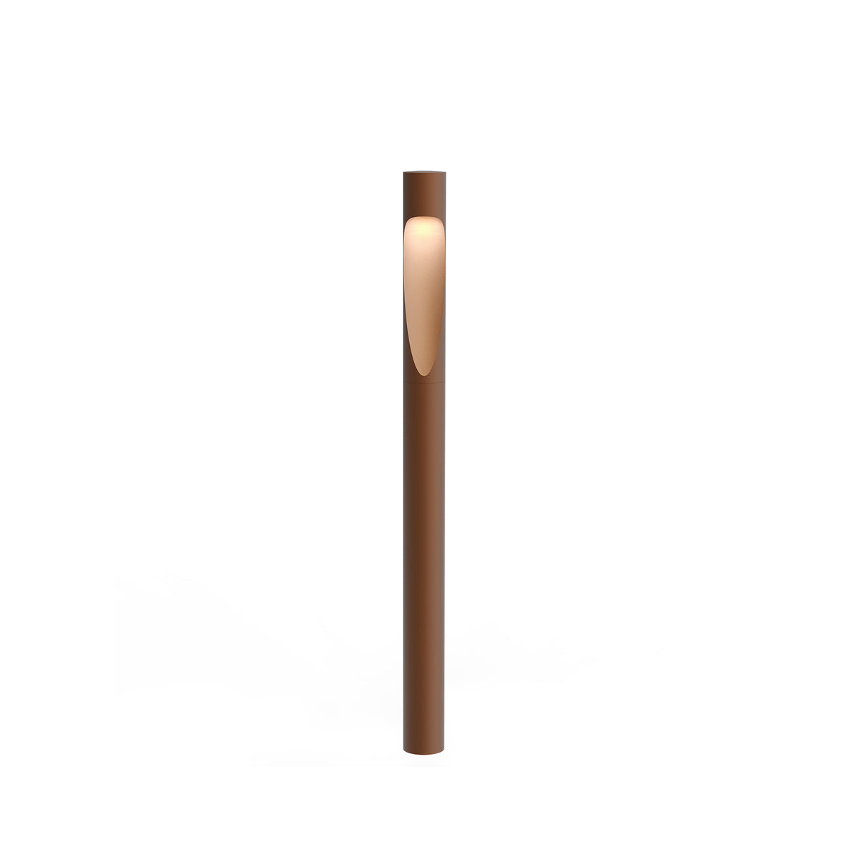 Flindt Garden Corten Bollard by Louis Poulsen