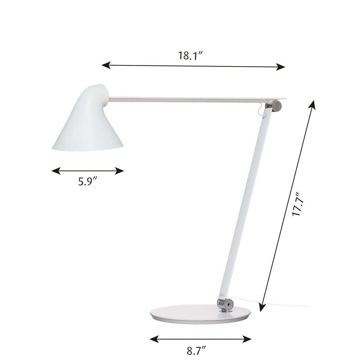 NJP Table Lamp by Louis Poulsen