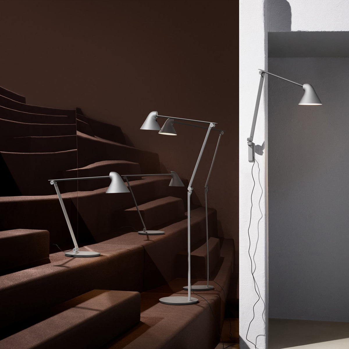 NJP Wall Lamp - Long by Louis Poulsen