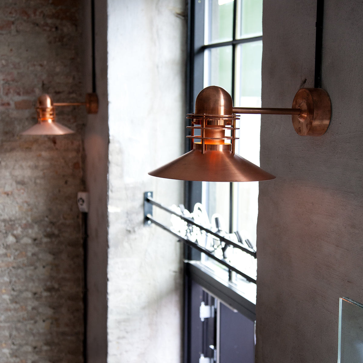 Nyhavn Outdoor Wall Light by Louis Poulsen