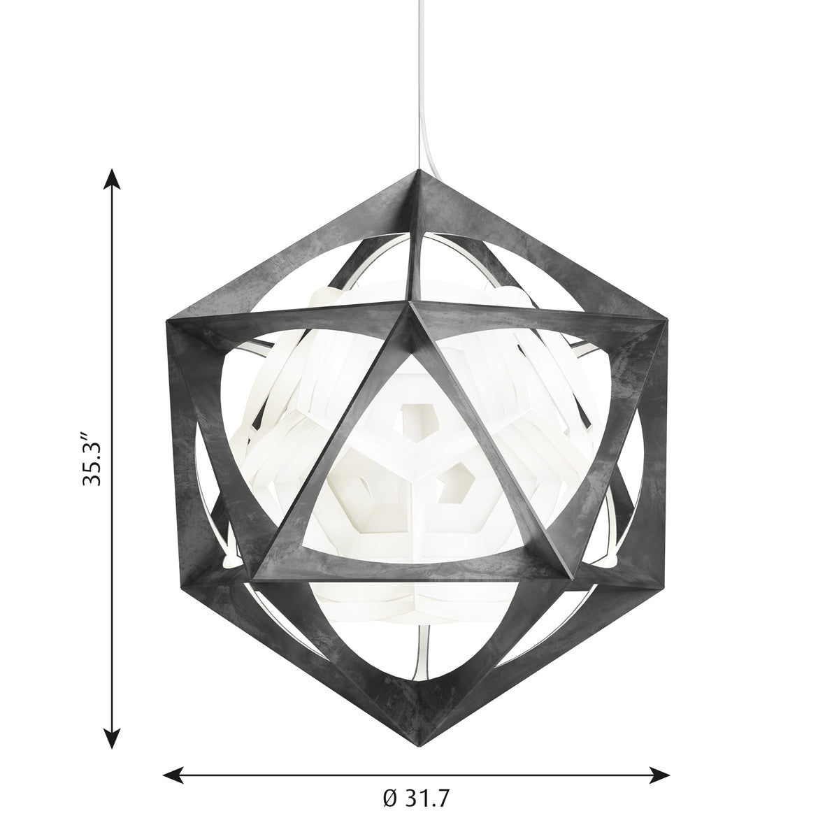OE Quasi Pendant by Louis Poulsen