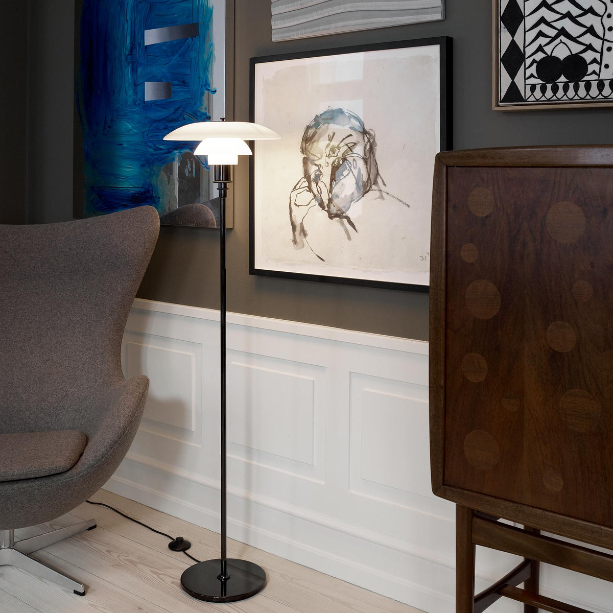 PH 3½-2½ Floor Lamp by Louis Poulsen