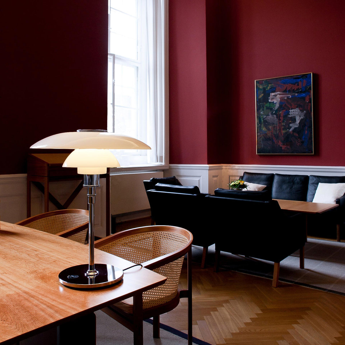 PH 4½-3½ Glass Table Lamp by Louis Poulsen