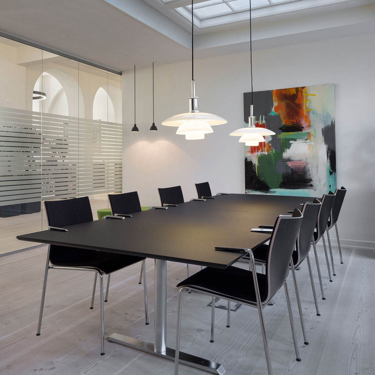 PH 4½-4 Glass Pendant by Louis Poulsen