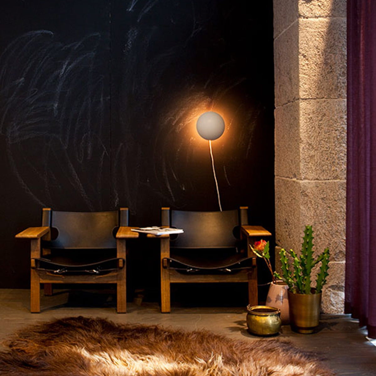 PH Hat Wall Light by Louis Poulsen