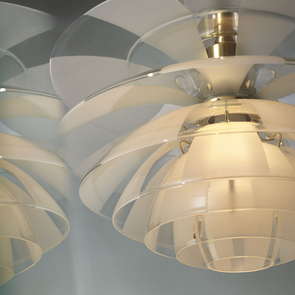 PH Septima Pendant by Louis Poulsen