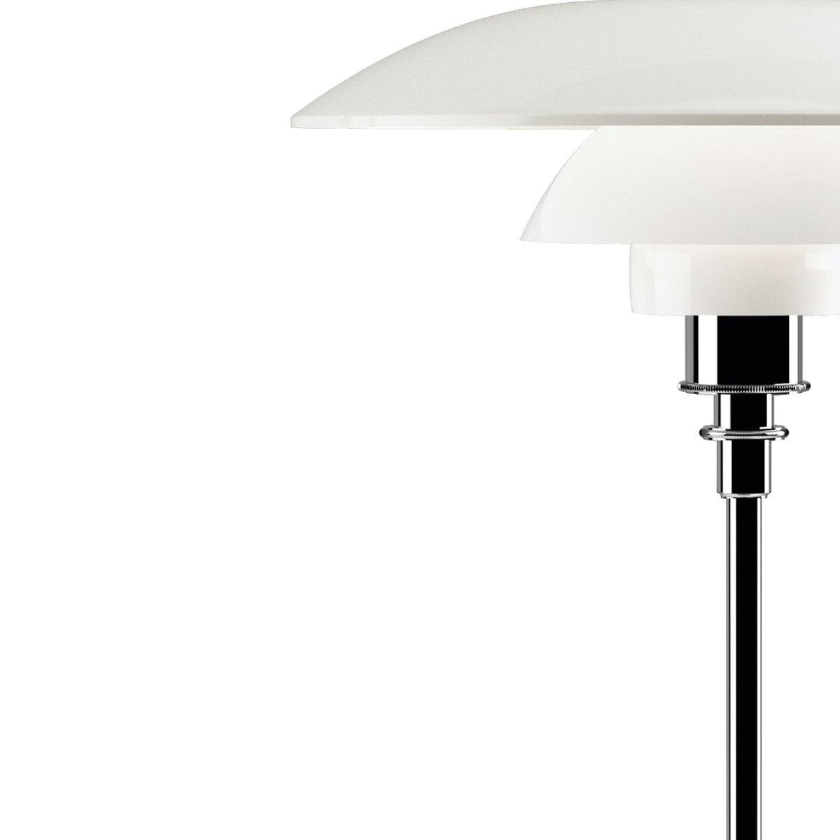 PH 3½-2½ Glass Table Lamp by Louis Poulsen
