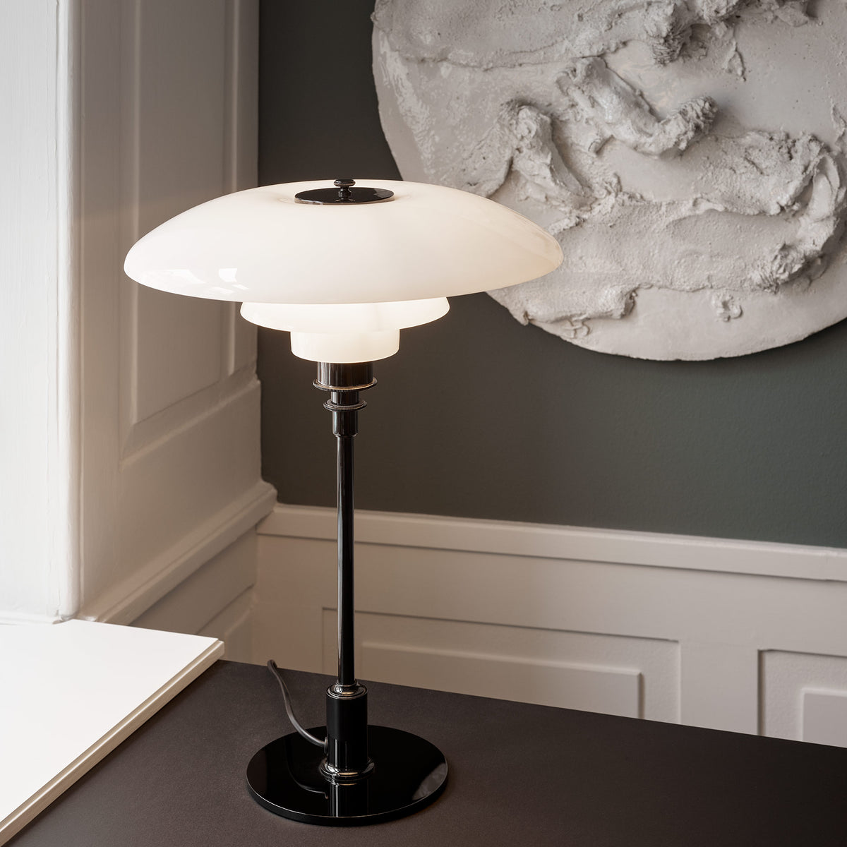 PH 3½-2½ Glass Table Lamp by Louis Poulsen