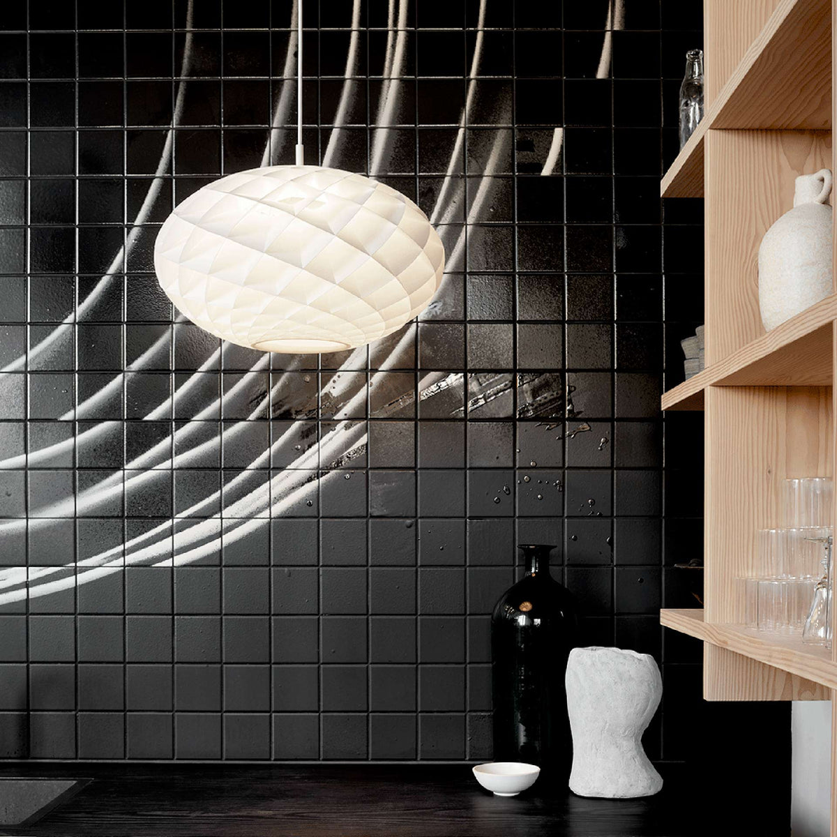 Patera 500 Oval Pendant by Louis Poulsen