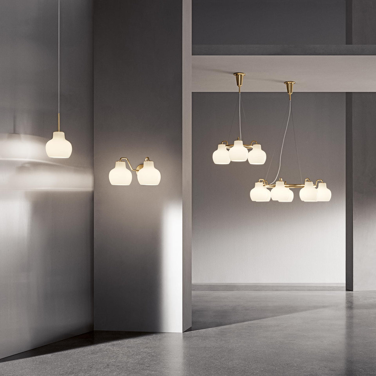 VL Ring Crown 1 Pendant by Louis Poulsen