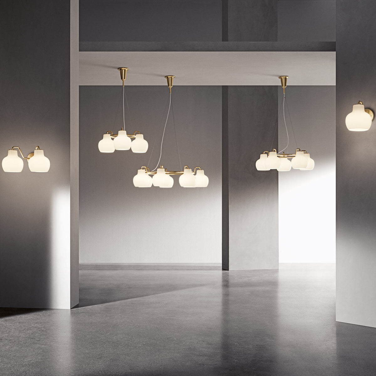 VL Ring Crown Wall Sconce by Louis Poulsen
