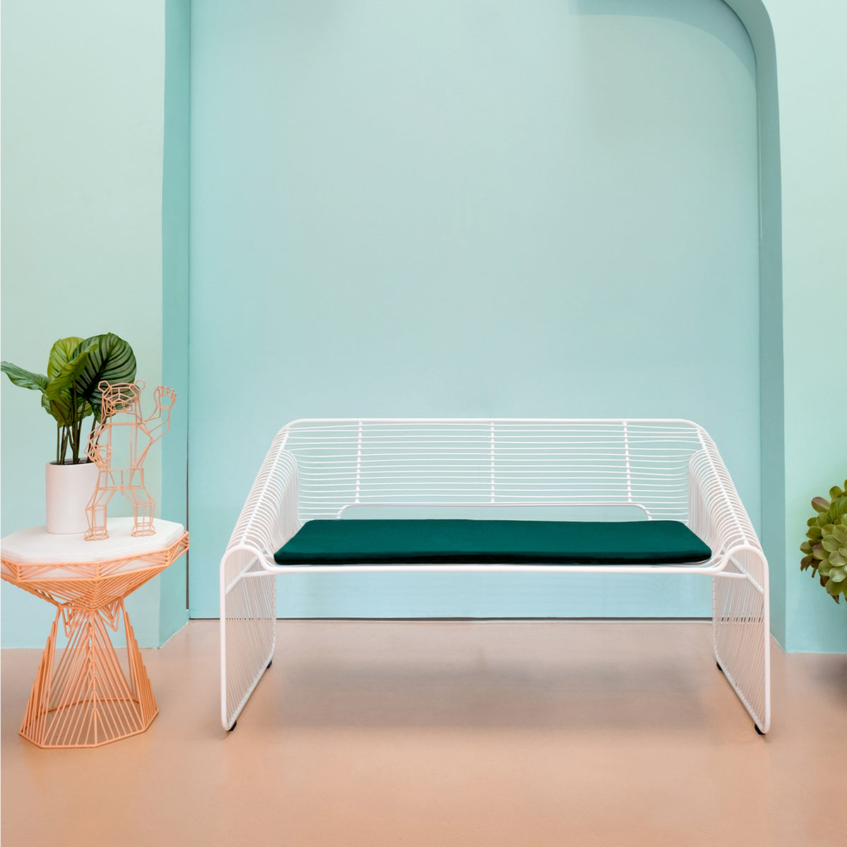 Love Seat Lounge Chair by Bend Goods
