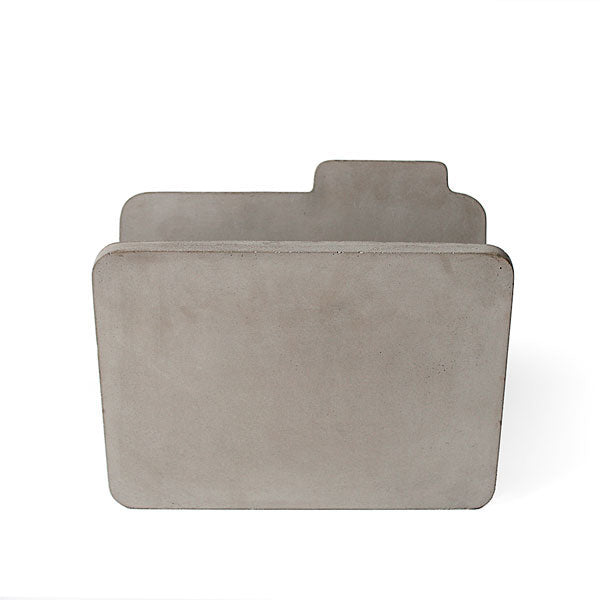 Doc Magazine Rack by Lyon Béton