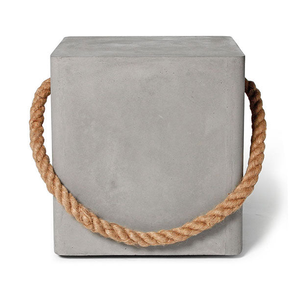 Edge Wheels and Rope Stool by Lyon Béton
