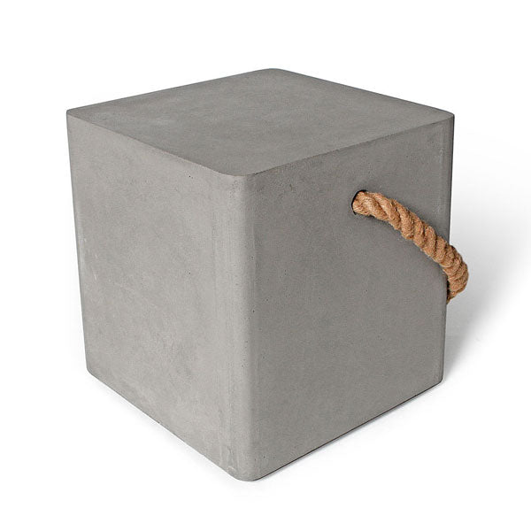 Edge Wheels and Rope Stool by Lyon Béton
