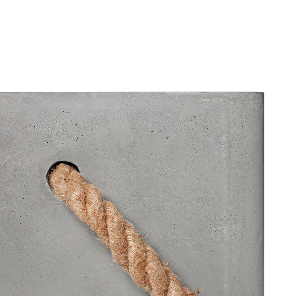 Edge Wheels and Rope Stool by Lyon Béton