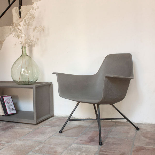 Hauteville Low Armchair by Lyon Béton