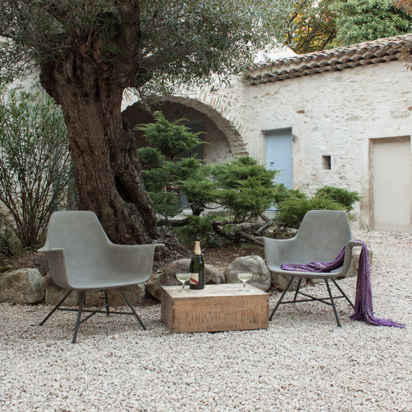 Hauteville Low Armchair by Lyon Béton