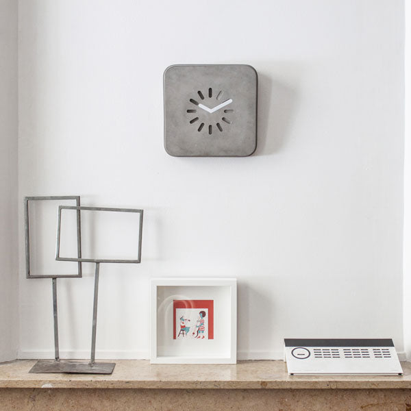 Life in Progress Clock by Lyon Béton