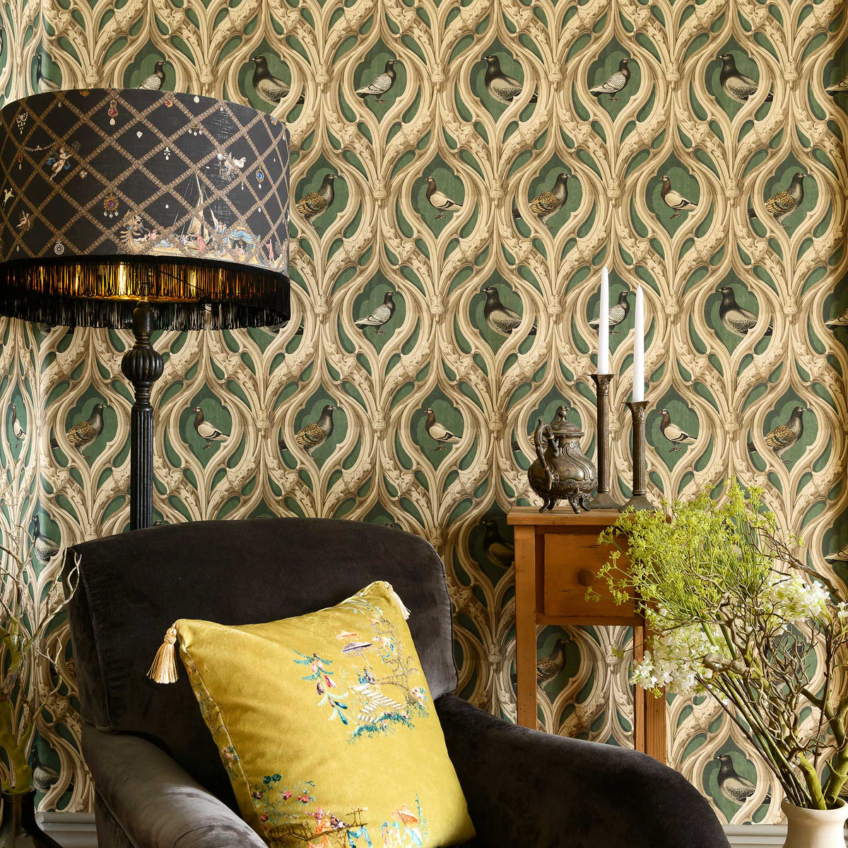 Manor's Walls Wallpaper by MINDTHEGAP