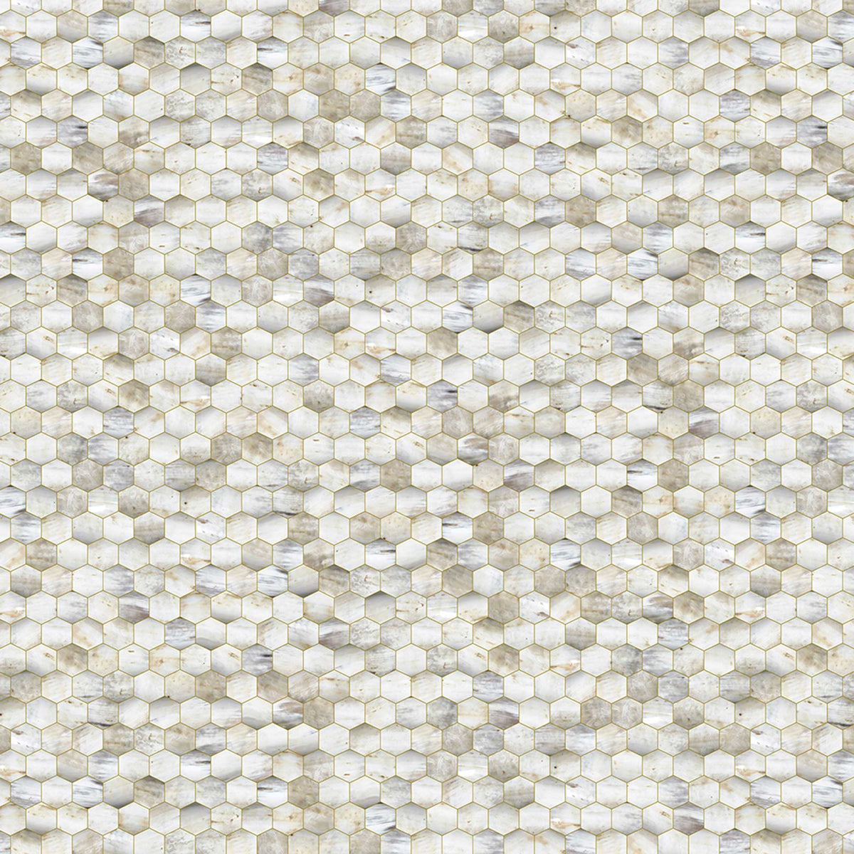 Beehive MRV-14 Monochrome Wallpaper by Mr and Mrs Vintage + NLXL