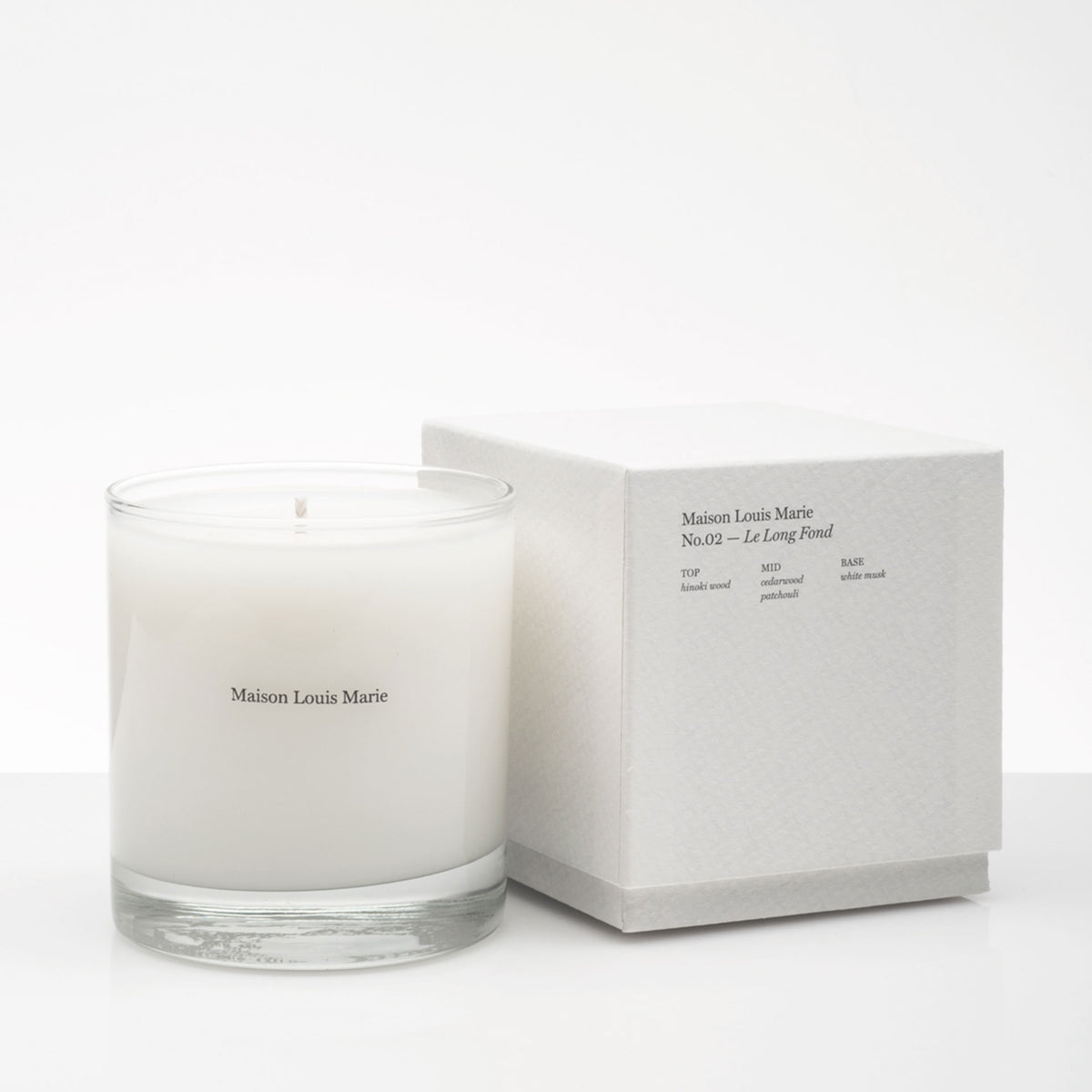 No.02 Le Long Fond Candle by Maison Louis Marie