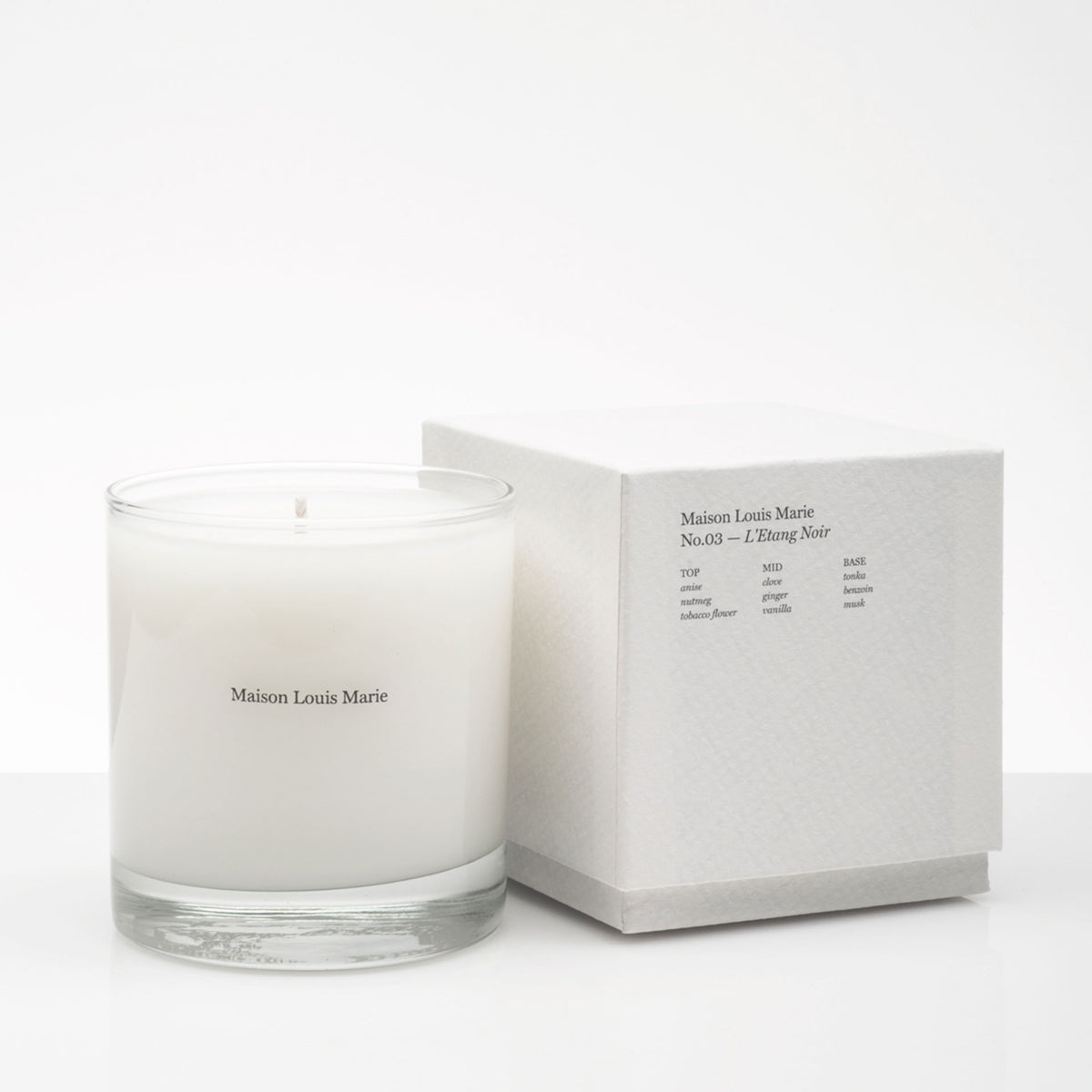 No.03 L'Etang Noir Candle by Maison Louis Marie