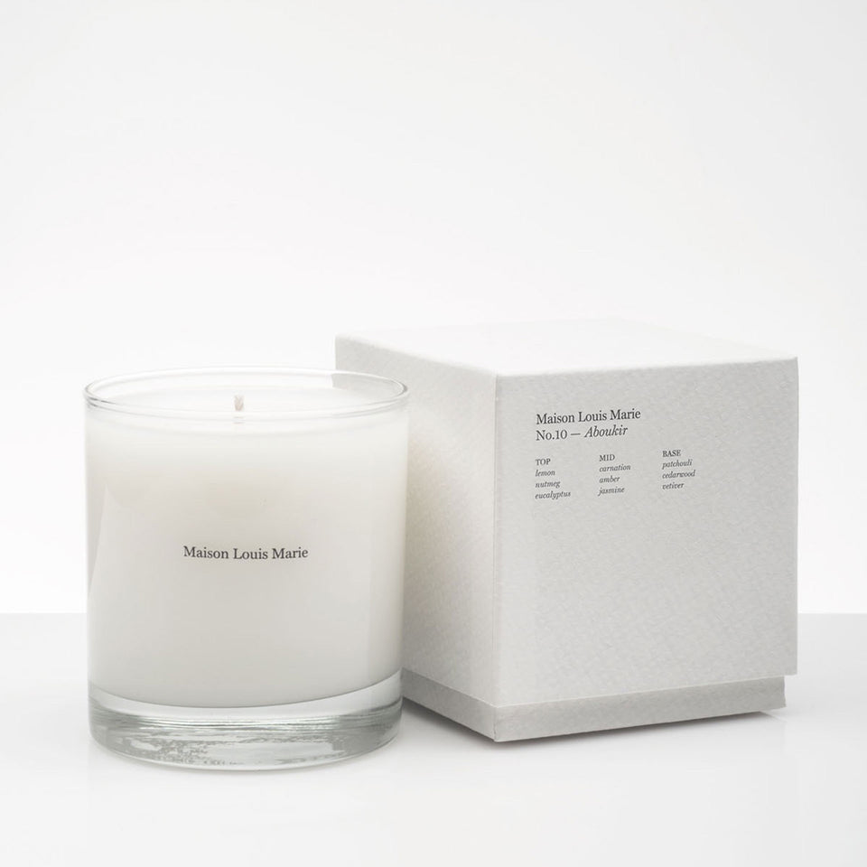 No.10 Aboukir Candle by Maison Louis Marie