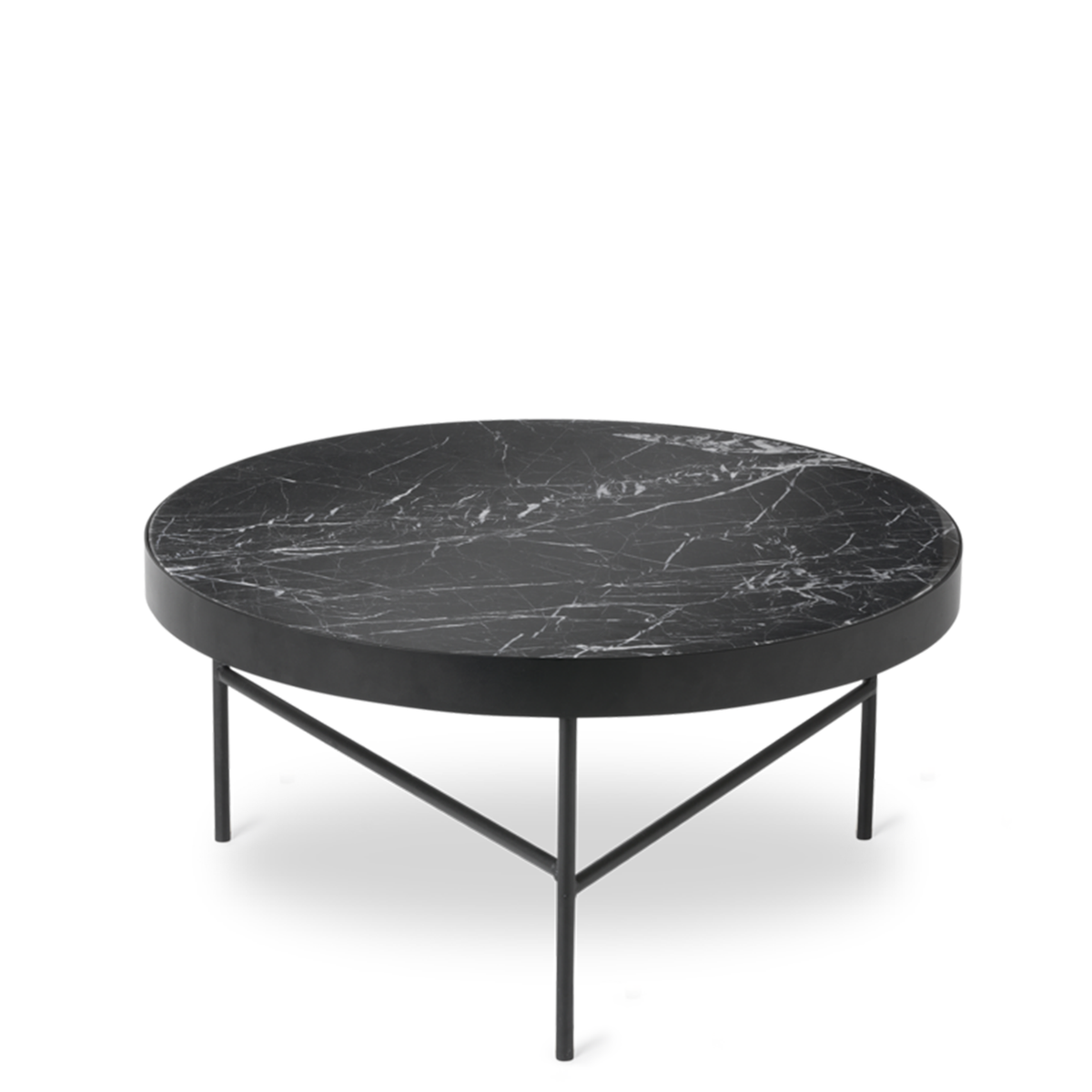 Marble Table Black Marquina by Ferm Living