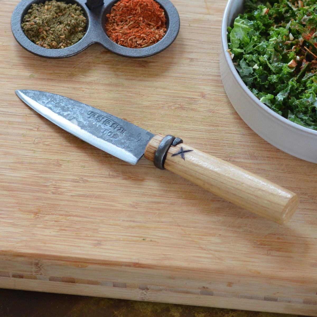 #59 Paring Knife, large by Master Shin's Anvil