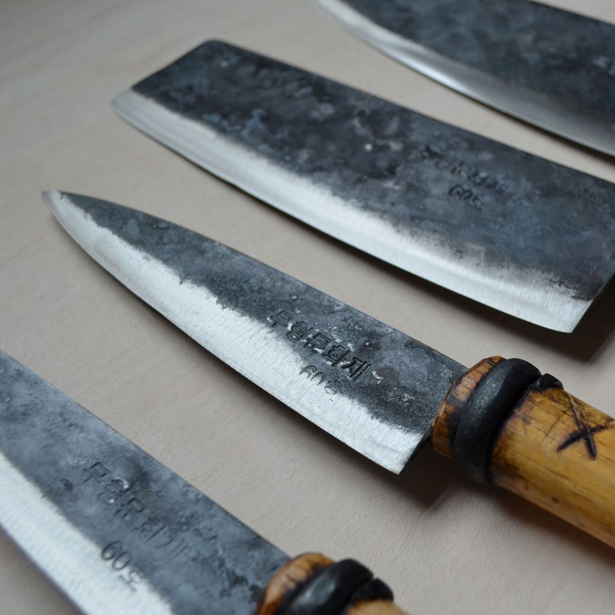 #60 Kitchen Knife, small by Master Shin's Anvil
