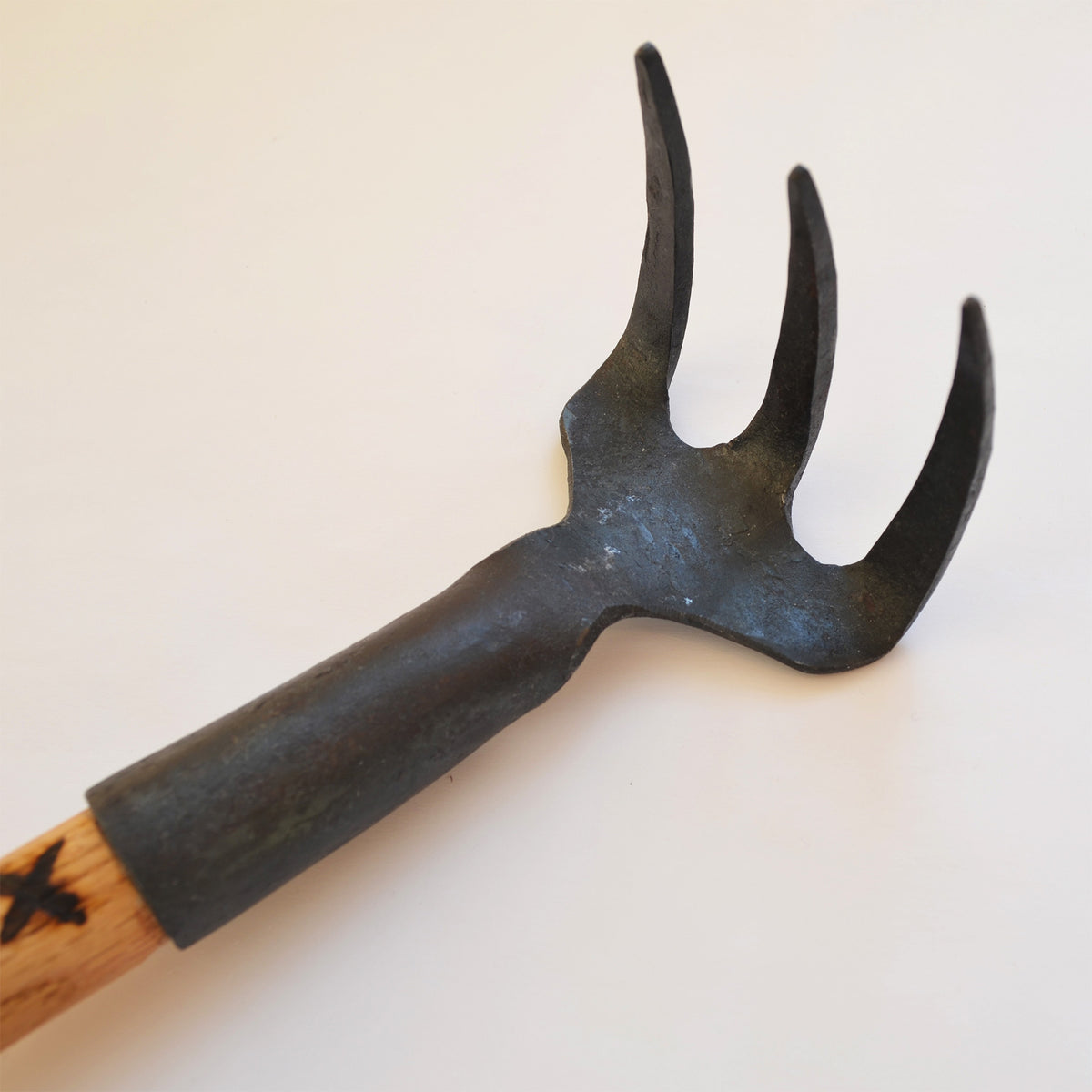 #70 Hand Cultivator 3-Tine by Master Shin's Anvil